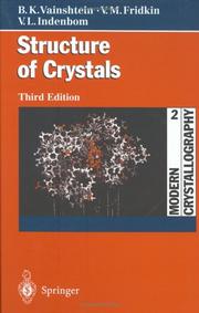Cover of Modern crystallography by B. K. Vaĭnshteĭn