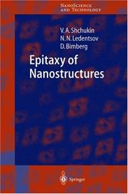 Front cover of Epitaxy of nanostructures by V. A. Shchukin