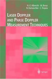 Front cover of Laser doppler and phase doppler measurement techniques by Heinz-Eberhard Albrecht