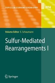 Cover of Sulfur-Mediated Rearrangement I by Ernst Schaumann