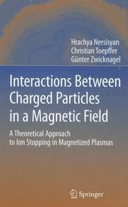 Front cover of Energy loss of charged particles in magnetized plasmas by Hrachya Nersisyan