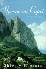 Cover of Greene on Capri by Shirley Hazzard