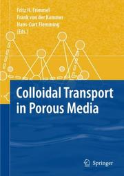 Front cover of Colloidal Transport in Porous Media by Unknown