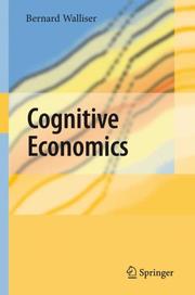Cover of Cognitive economics by Bernard Walliser