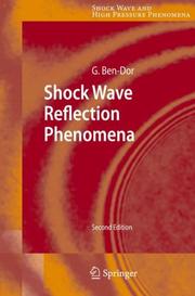 Front cover of Shock Wave Reflection Phenomena (Shock Wave and High Pressure Phenomena) by Gabi Ben-Dor