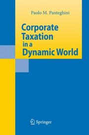 Front cover of Corporate Taxation in a Dynamic World by Paolo M. Panteghini
