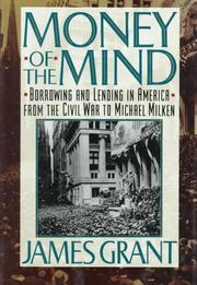 Front cover of Money of the mind by Grant, James