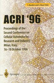 Front cover of ACRI '96 by Conference on Cellular Automata for Research and Industry (2nd 1996 Milan, Italy)