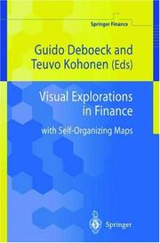 Front cover of Visual explorations in finance by Guido J. Deboeck