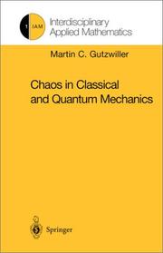 Front cover of Chaos in classical and quantum mechanics by M. C. Gutzwiller