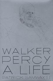 Cover of Walker Percy by Patrick H. Samway