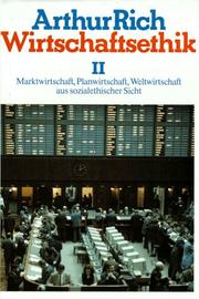 Cover of Wirtschaftsethik by Arthur Rich