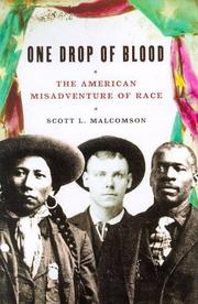 Front cover of One drop of blood by Scott L. Malcomson
