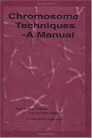 Cover of Chromosome Techniques by Archarna Sharma