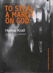 Front cover of To steal a march on God by Hanna Krall