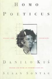 Cover of Homo poeticus by Danilo Kiš