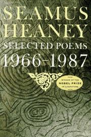 Front cover of Selected Poems 1966-1987 by Seamus Heaney