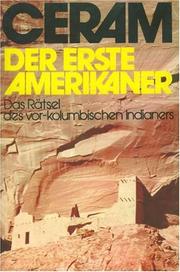 Cover of Der erste Amerikaner by C. W. Ceram