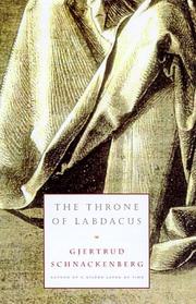 Cover of The throne of Labdacus by Gjertrud Schnackenberg