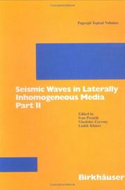 Cover of Seismic waves in laterally inhomogeneous media by Ivan Psencik