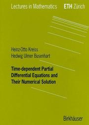 Cover of Time-dependent partial differential equations and their numerical solution by Heinz-Otto Kreiss