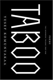 Cover of Taboo by Yusef Komunyakaa