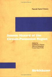 Front cover of Seismic Hazard of the Circum-Pannonian Region by Cezar-Ioan Trifu
