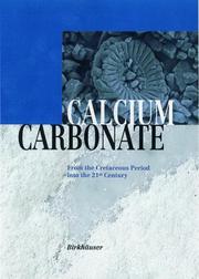 Front cover of Calcium carbonate by Evelyn Kroker