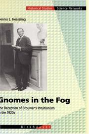 Front cover of Gnomes in the Fog by Dennis E. Hesseling