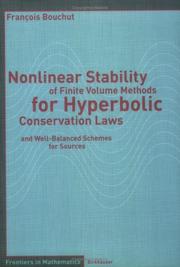 Front cover of Nonlinear Stability of Finite Volume Methods for Hyperbolic Conservation Laws by François Bouchut