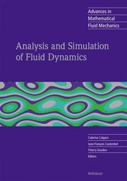 Cover of Analysis and simulation of fluid dynamics by Thierry Goudon
