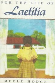 Front cover of For the Life of Laetitia by Merle Hodge