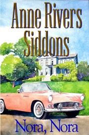 Cover of Nora, Nora by Anne Rivers Siddons