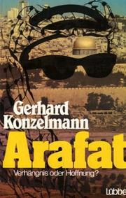 Cover of Arafat by Gerhard Konzelmann