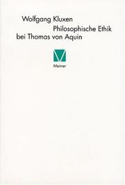 Front cover of Philosophische Ethik bei Thomas von Aquin by Wolfgang Kluxen