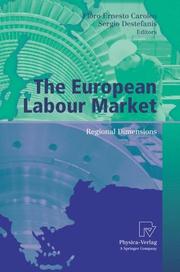 Front cover of The European Labour Market by Floro Ernesto Caroleo