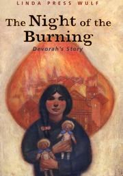 Front cover of The Night of the Burning by Linda Press Wulf