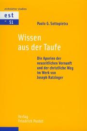 Front cover of Wissen aus der Taufe by Paolo G. Sottopietra