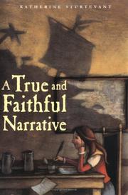 Front cover of A true and faithful narrative by Katherine Sturtevant