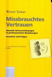 Cover of Missbrauchtes Vertrauen by Werner Tschan