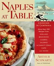 Cover of Naples at table by Schwartz, Arthur
