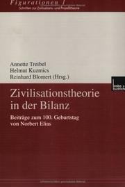 Front cover of Zivilisationstheorie in der Bilanz by Annette Treibel