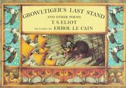 Cover of Growltiger's Last Stand by T. S. Eliot