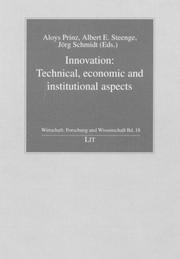 Cover of Innovation by Aloys Prinz