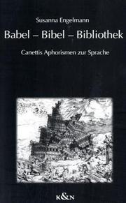 Cover of Babel, Bibel, Bibliothek by Susanna Engelmann