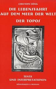 Front cover of Die Lebensfahrt auf dem Meer der Welt by Christoph Hönig