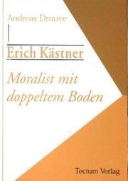 Front cover of Erich Kästner, Moralist mit doppeltem Boden by Andreas Drouve