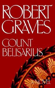 Cover of Count Belisarius by Robert Graves