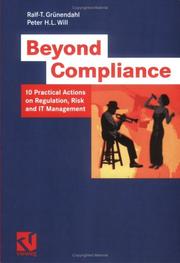 Cover of Beyond Compliance by Ralf-T. Grünendahl