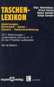 Front cover of Taschenlexikon Abkürzungen by Ernst Hache